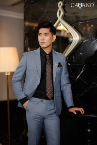 vest nam xanh pastel mới 625