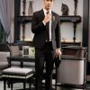 vest nam đen vân mới 846