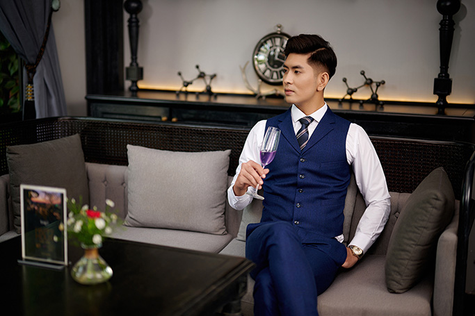 vest-nam-mau-xanh-caro-ke-chim-844 vest nam màu xanh caro kẻ chìm 844