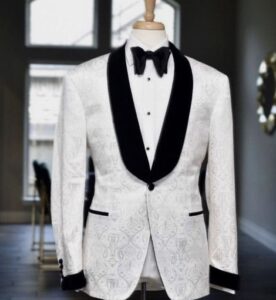 Vest trắng nam chú rể