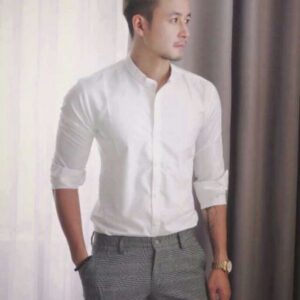 Áo sợ mi cổ tàu