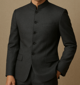 Vest cổ tàu là sự giao thoa giữa trang phục truyền thống Á Đông và thiết kế suit phương Tây hiện đại, tạo ra phong cách thanh lịch, độc đáo.