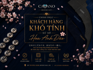 May đo cao cấp khách hàng Nhật Bản tại CAVANO